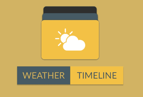 Weather Timeline