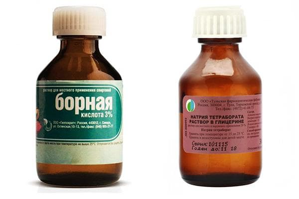 Borsäure und Borax