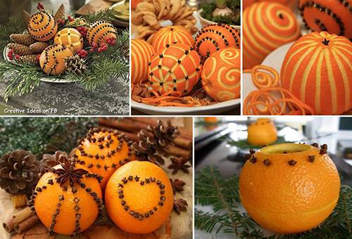 Orangenpomander