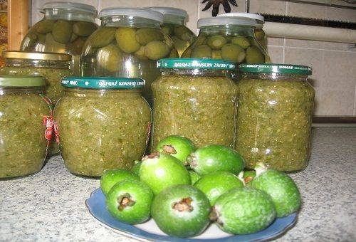 Kompotte und Marmeladen aus Feijoa
