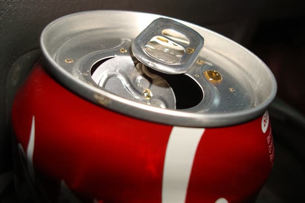 Geöffnete Cola-Dose