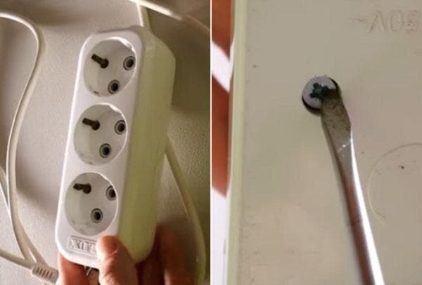 Reinigung des Verlängerungskabels 1
