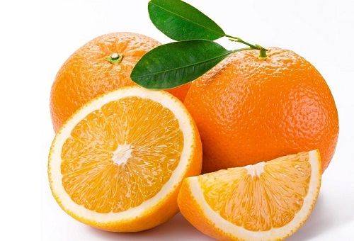 saftige Orangen