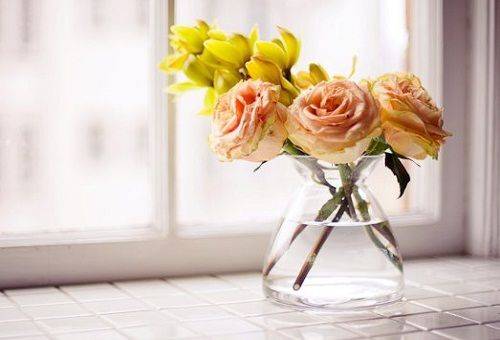 Blumen in der Vase