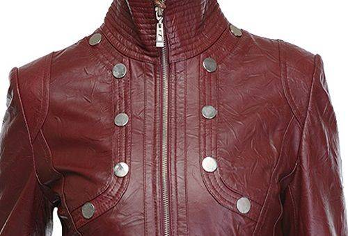 Damenlederjacke
