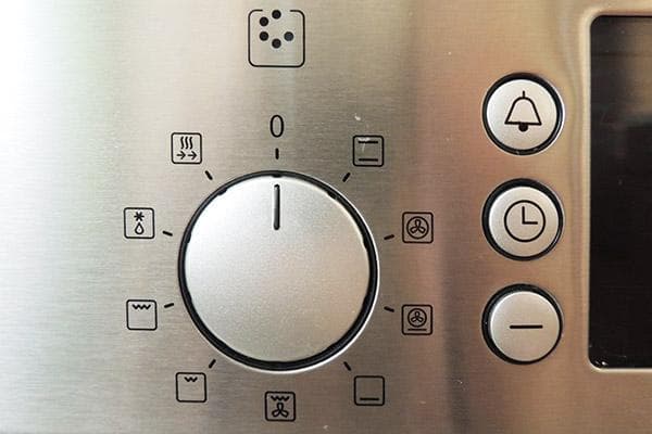 Umluftbetriebsarten im Elektrobackofen