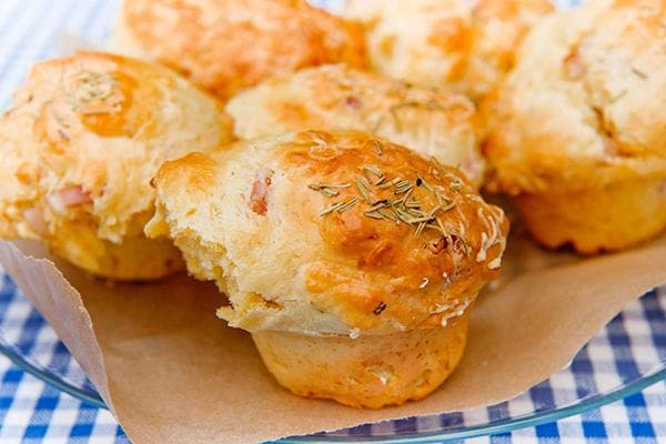 Rosmarin-Muffins
