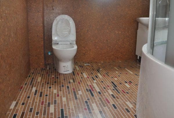 Verwendung von Linoleum im Badezimmer