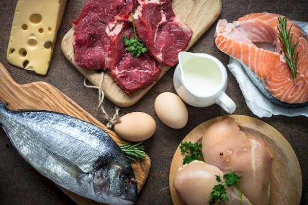 Carne, peixe, ovos