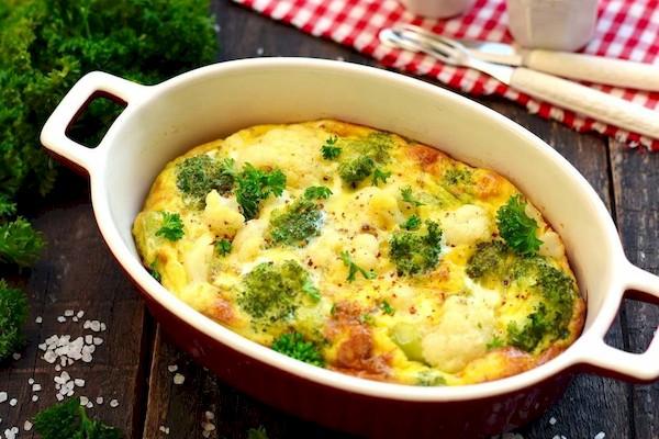 Rezept für Kohlauflauf mit Käse