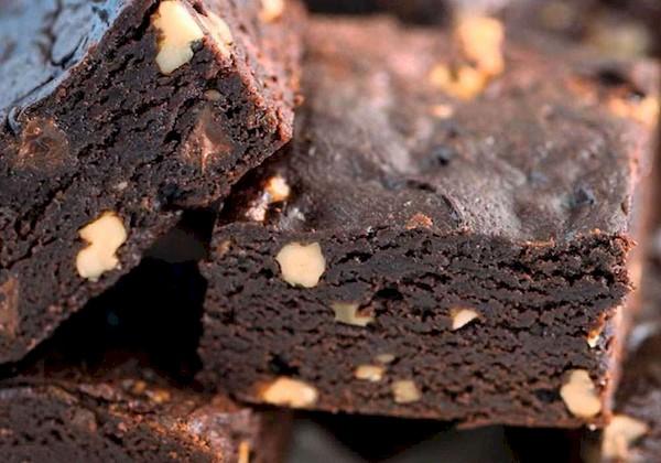 Gesunder Schokoladen-Brownie