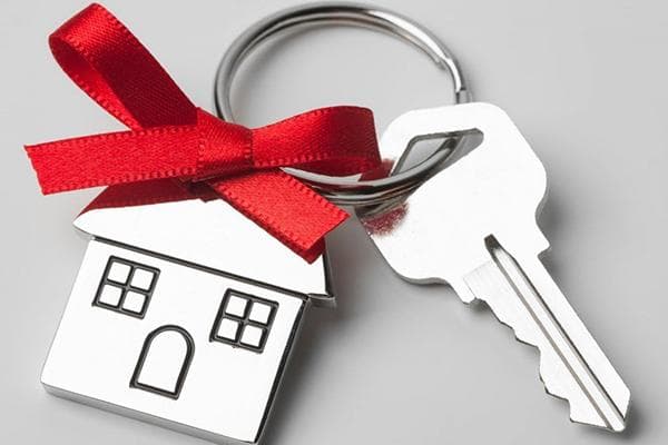 Schlüssel zur neuen Wohnung