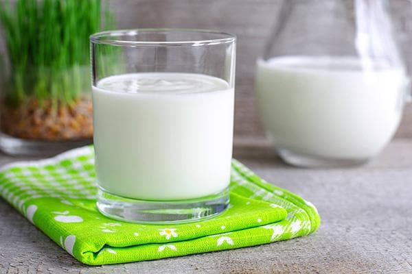 Ein Glas Kefir