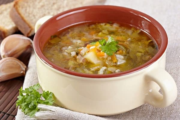 Suppe mit Lake