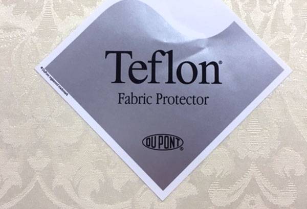 Tischdecke mit Teflon-Imprägnierung