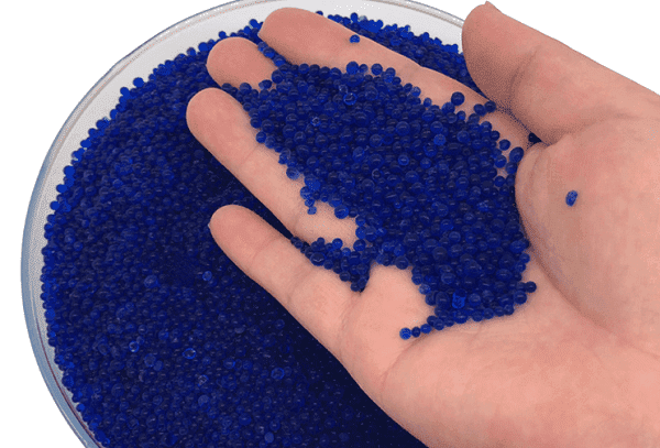 Blaues Silicagel