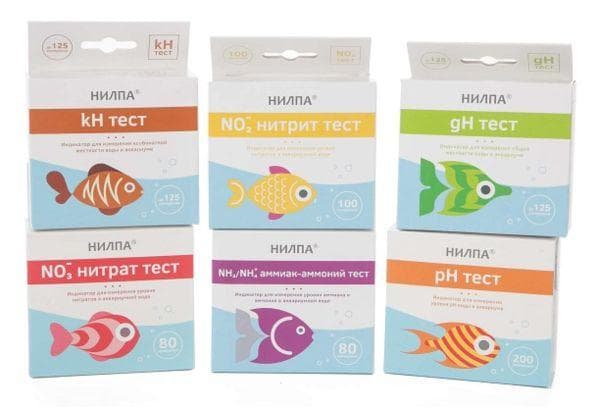 Tests von NILPA für das Aquarium