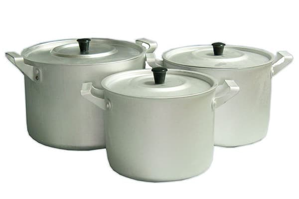 Aluminiumtöpfe