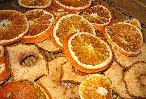 getrocknete Orangen
