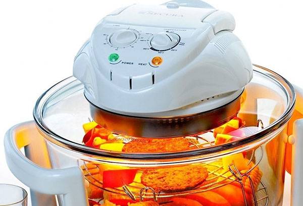 Zubereitung von Speisen in der Heißluftfritteuse