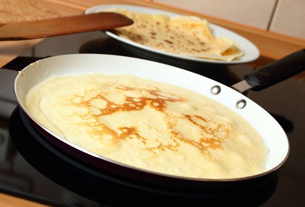 Pfannkuchenpfanne mit Keramikbeschichtung