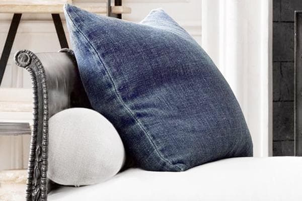 Dekokissen aus alten Jeans