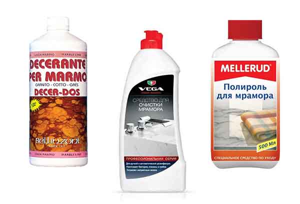 Spezialreinigungsmittel für Gussmarmor
