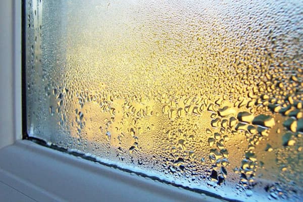 Beschlagenes Fenster
