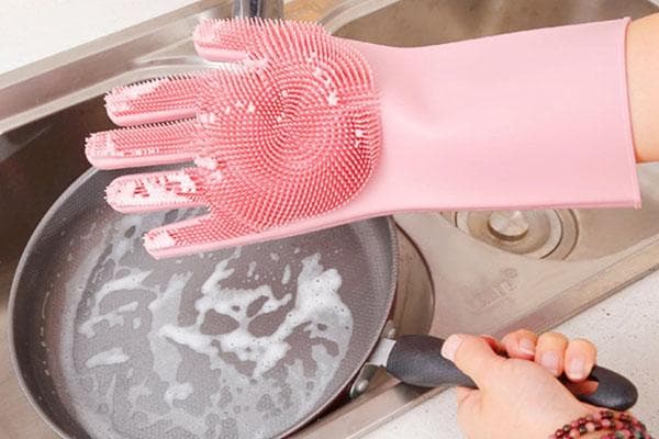 Silikonhandschuh für Geschirr