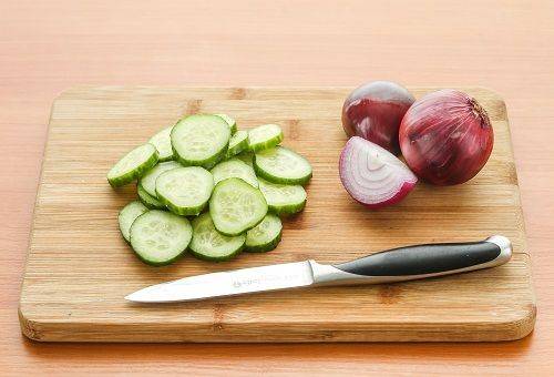Schneidebrett für Obst