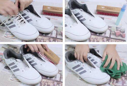 Pflege weißer Sneaker