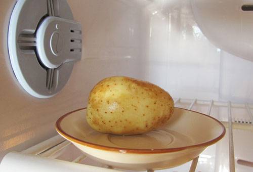 Kartoffeln im Kühlschrank