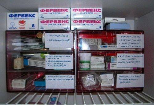 Medikamente im Kühlschrank