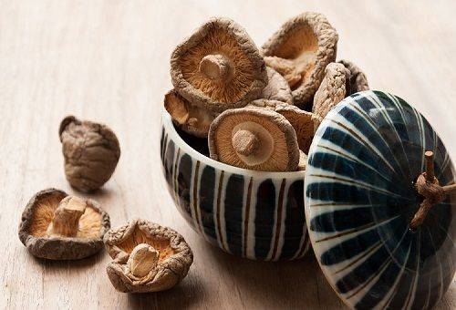 getrocknete Pilze