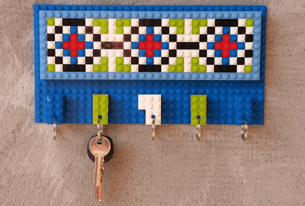 Haken aus Lego