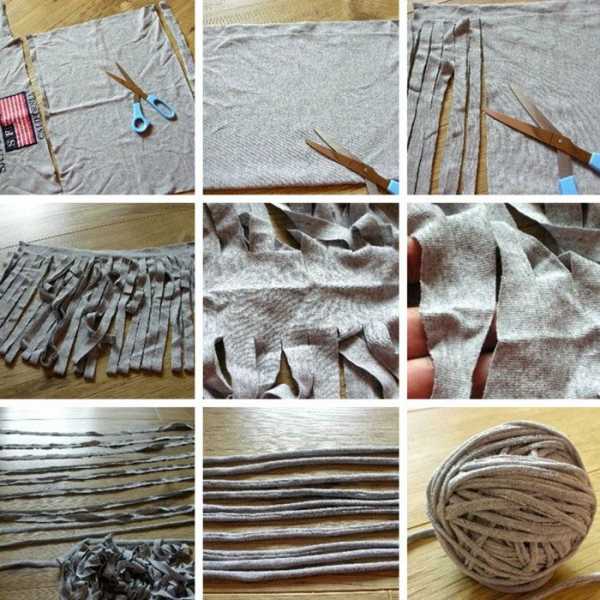 Herstellung von Strickgarn