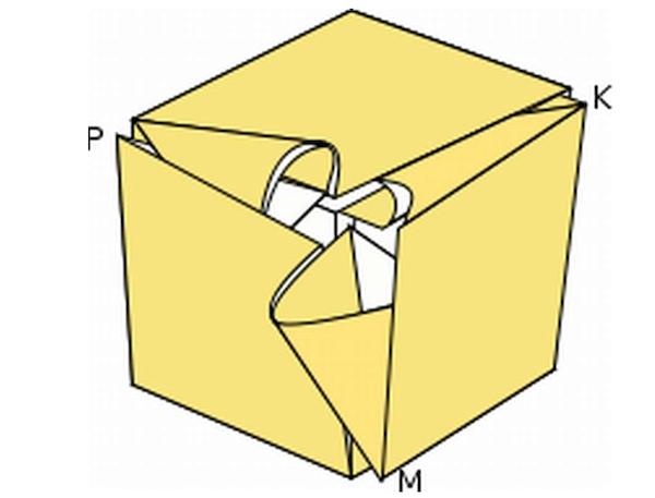 Origami-Würfel 10