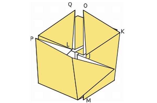 Origami-Würfel 9