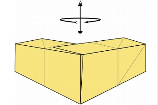 Origami-Würfel 6