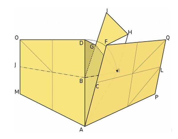 Origami-Würfel 4
