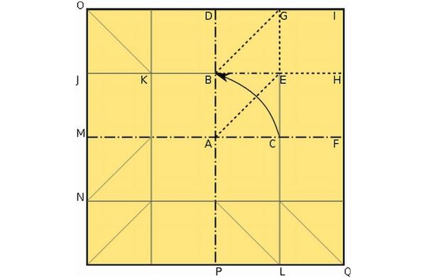 Origami-Würfel 3
