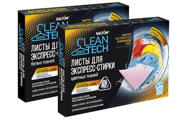Waschblätter Clean Tech