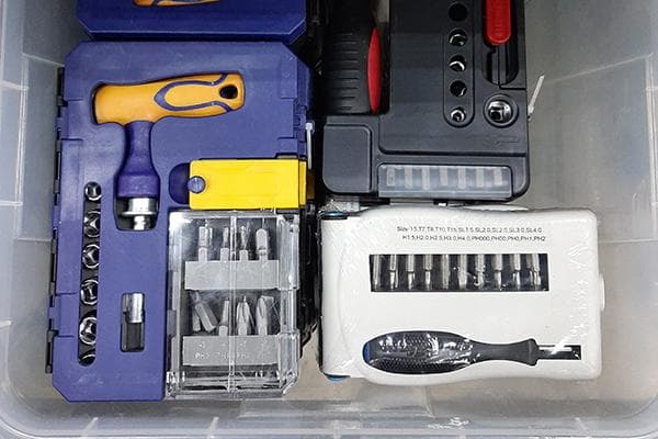 Set mit Bits und Stecknüssen