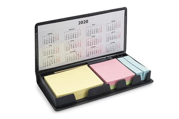 Kalender, Notizzettel und Kugelschreiber von FixPrice