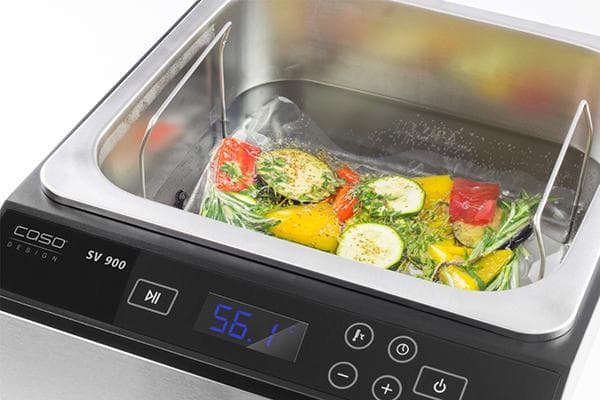 Zubereitung von Gemüse im Sous-vide