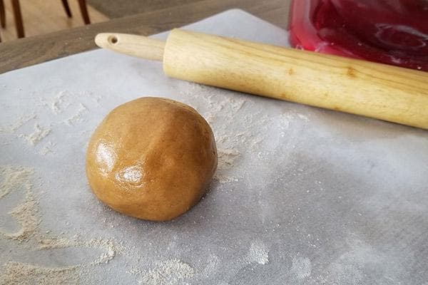 Teigkugel für Lebkuchen