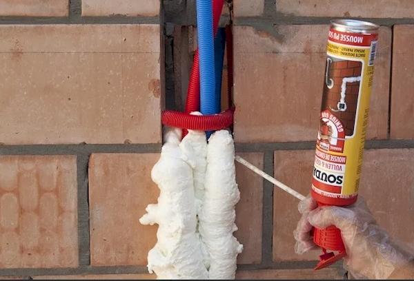 Brandschutz-Schaumstoffdämmung