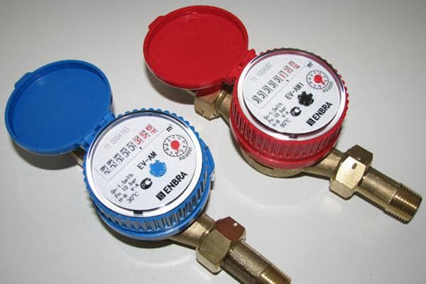 Neue Wasserzähler
