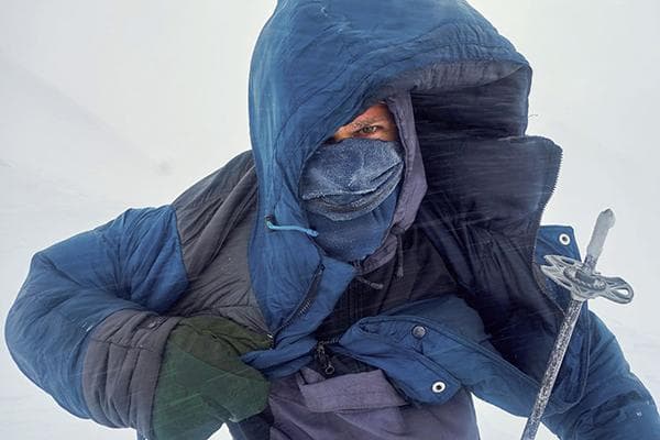 Bekleidung für extreme Kälte