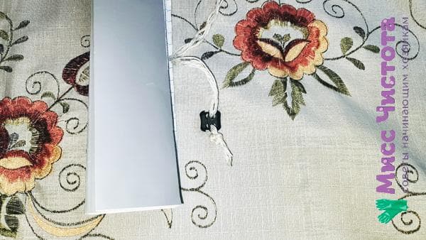 Klemmer für die Schnur von Papier-Jalousien